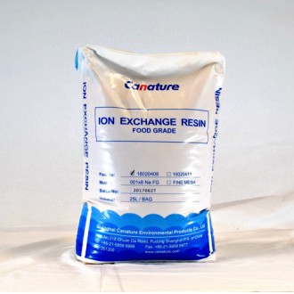 Смола ионообменная Canature Resin NaFG (25L/Bag)