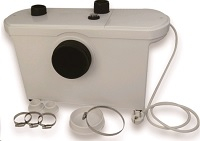 Канализационная установка ASF W2 Waterstry, подкл.:22-32мм/WC+2, 600 Вт, Tmax=70C