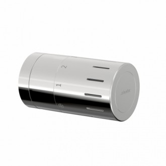 Термостатическая головка Design TC-D1, М30х1.5, с установкой нуля, цвет хром, Simplex